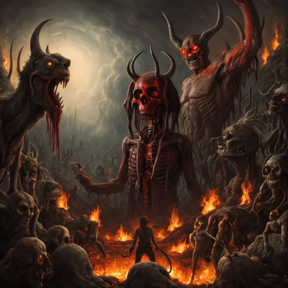 Depictions of Hell; By Ai
