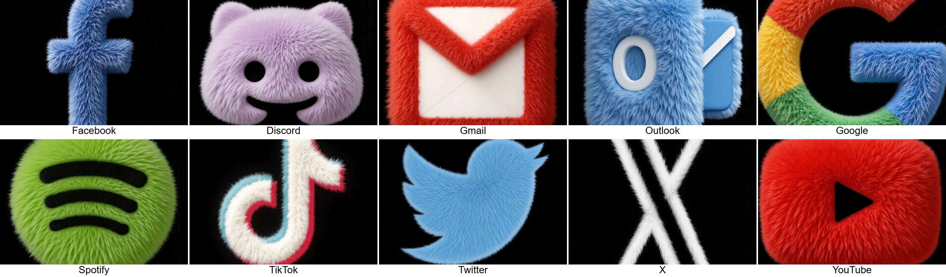 Fluffy Logos (Version 1.1)